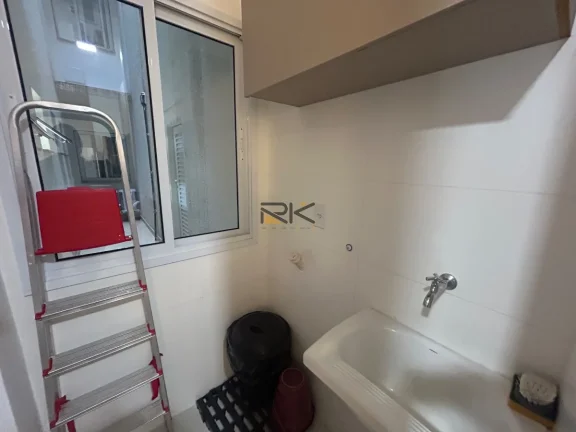 Imagem APARTAMENTO PRAIA GRANDE com 2 dormitórios sendo 1 suíte,1 vaga de garagem, varanda gourmet com churrasqueira