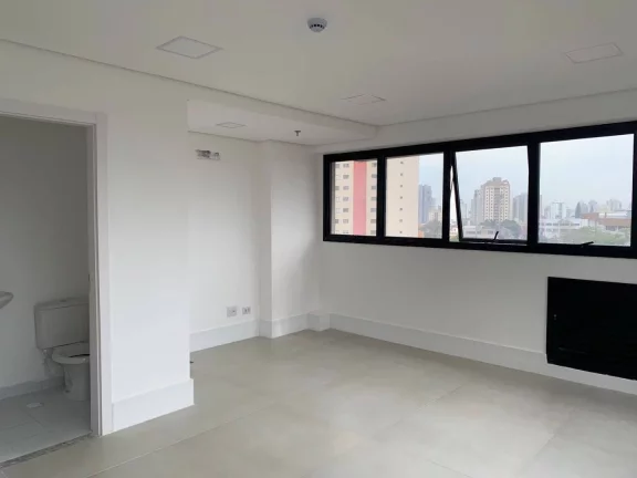 Imagem Sala, 34 m² - venda por R$ 320.000,00 ou aluguel por R$ 2.200,00/mês - Vila Assunção - Santo André/SP