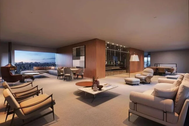 Imagem Cobertura duplex com 663,74m2, 4 suítes e 6 vagas à venda em São Paulo, Jardins