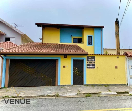 Imagem Sobrado com 4 dormitórios à venda, 264 m² por R$ 1.060.000,00 - Jardim Modelo - Suzano/SP