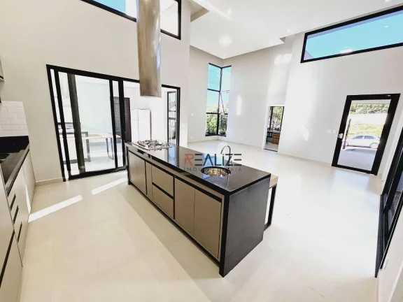 Imagem Casa de esquina com 3 suítes e escritório à venda, 233 m² por R$ 1.915.000 - Condomínio Fechado - Indaiatuba/SP