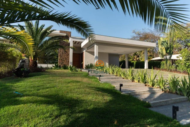 Imagem Casa com 4 dormitórios à venda, 394 m² por R$ 5.490.000,00 - Condomínio Condados da Lagoa - Lagoa Santa/MG