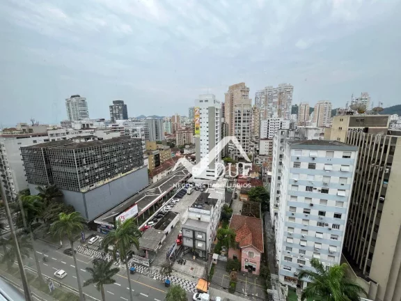 Imagem Apartamento com 2 dormitórios à venda, 94 m² por R$ 1.248.000,00 - Gonzaga - Santos/SP