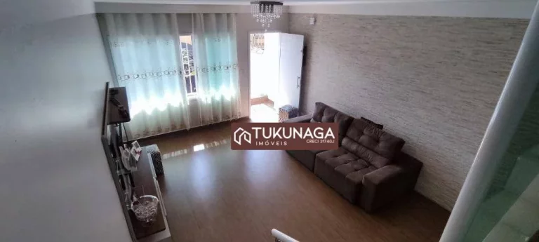Imagem Sobrado com 4 dormitórios para alugar, 280 m² por R$ 4.909,00/mês - Vila Augusta - Guarulhos/SP