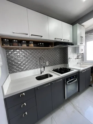 Imagem Apartamento Moderno no Condominio Start 2 Dormitorios 1 Vaga de Gargem