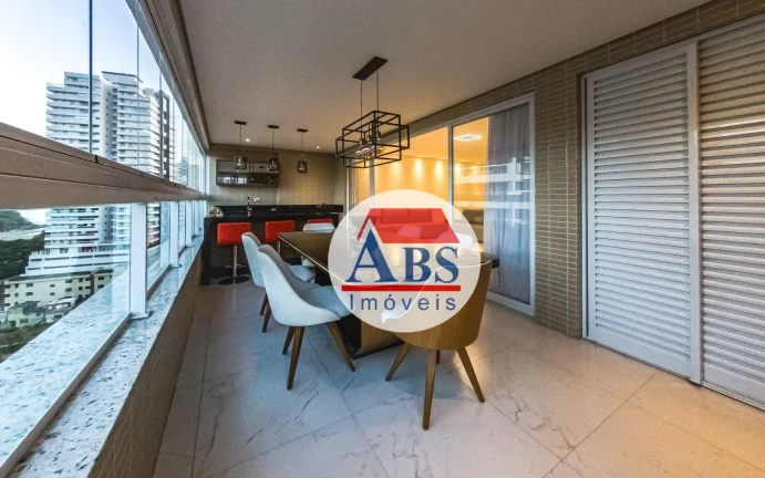 Imagem Apartamento com 3 dormitórios à venda, 147 m² por R$ 1.700.000,00 - Canto do Forte - Praia Grande/SP
