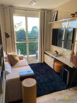 Imagem Belíssimo apartamento mobiliado no miolo da Granja Viana