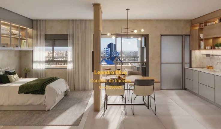 Imagem Exalt Ibirapuera By EZ - Studio Inteligente de 32,80m² | Design, Estilo e Conectividade na Vila Clementino