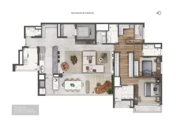 Imagem COBERTURA RESIDENCIAL em São Paulo - SP, Alto de Pinheiros