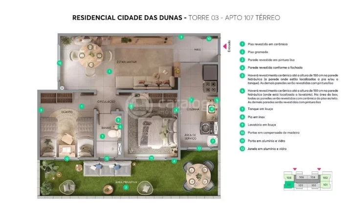 Imagem Residencial Cidade das Dunas