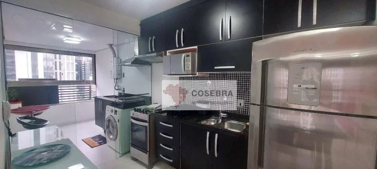 Imagem Apartamento, 70 m² - venda por R$ 1.300.000,00 ou aluguel por R$ 12.000,00/mês - Brooklin - São Paulo/SP