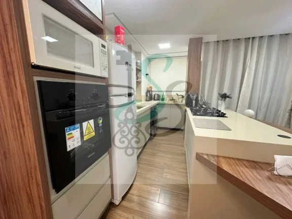 Imagem Venda de apartamento na Vila Palácios, Campinas. 1 dormitório com closet, ar condicionado, sala com varanda, cozinha com armários, lavanderia, banhei