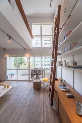 Imagem Apartamento com 74 m² no Edifício The Blue Loft no miolo Vila Nova, walking distance do Parque Ibi...