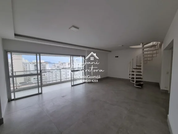 Imagem Linda cobertura Duplex com vista para o Mar, Praia Pitangueiras, Guarujá