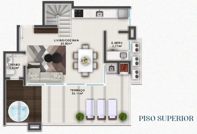 Imagem Sant Laurren - Apartamento à venda no bairro Canto Grande - Bombinhas/SC
