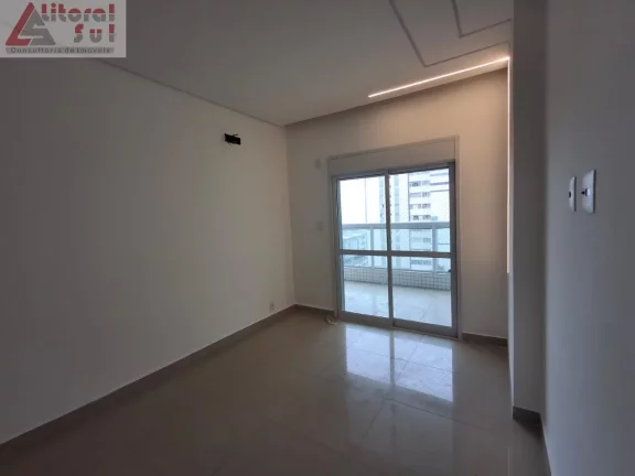 Imagem Apartamento de Luxo na Praia Grande-SP, Bairro Tupi 2 Quartos, 2 Suítes, 1 Sala, 3 Banheiros, 1 Vaga de Garagem 95,02m² de Área