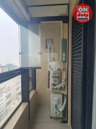 Imagem Apartamento mobiliado com 2 dormitórios à venda, 75 m² por R$ 1.250.000 - José Menino - Santos/SP