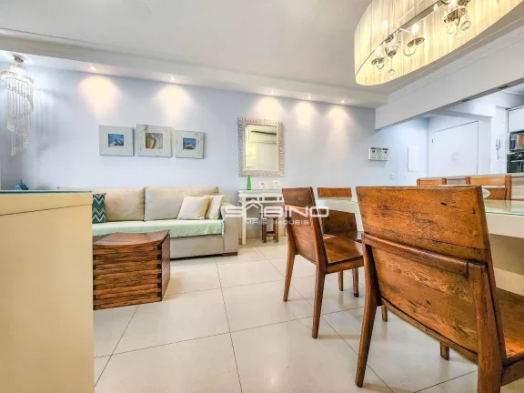 Imagem Apartamento Pé na Areia à Venda com 3 dormitórios sendo 2 suítes 128m² - Riviera de São Lourenço - Bertioga SP