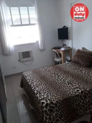 Imagem Apartamento com 1 dormitório à venda, 53 m² por R$ 255.000,00 - Centro - São Vicente/SP