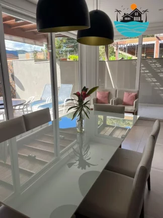 Imagem Aluguel Anual em Condomínio Pé na Areia em Juquehy, Aluguel temporada, com 4 suítes, Churras. piscina Privativa, máx. 08 pessoas | Juquehy Imobiliária