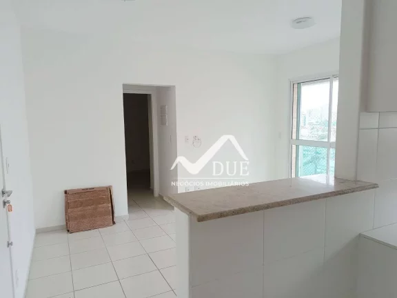 Imagem Apartamento com 1 dormitório para alugar, 45 m² por R$ 3.500,00/mês - Gonzaga - Santos/SP