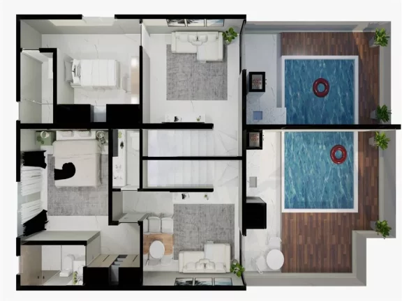 Imagem Sobrado com 3 dorms, Guilhermina, Praia Grande - R$ 850 mil, Cod: 2338