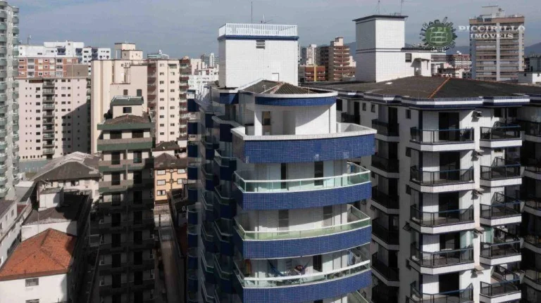 Imagem Cobertura com 3 dormitórios à venda, 145 m² por R$ 1.100.000,00 - Vila Guilhermina - Praia Grande/SP