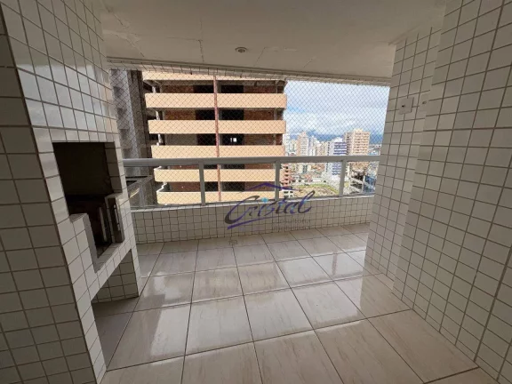 Imagem Apartamento com 3 dormitórios à venda, 112 m² por R$ 820.000,00 - Guilhermina - Praia Grande/SP