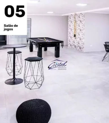 Imagem Apartamento com 1 dormitório à venda, 44 m² por R$ 336.000 - Guilhermina - Praia Grande/SP