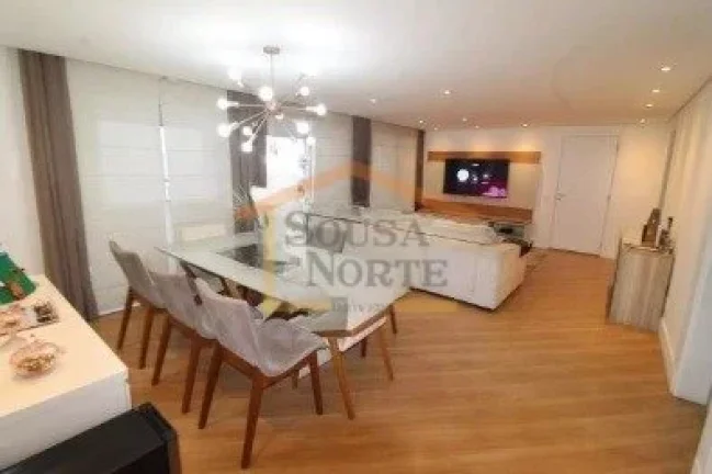 Imagem Apartamento 3 dormitórios, sendo 1 suíte, sala 2 ambientes, varanda gourmet com churrasqueira, coz...