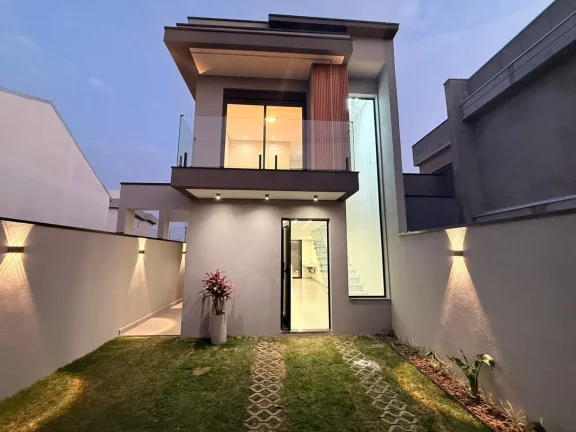 Imagem Casa de Luxo com Automação e Piscina com LED no Nova Jaguari