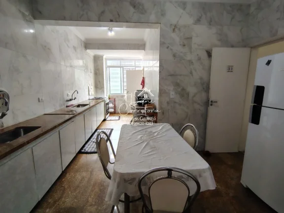 Imagem Apartamento frente mar, aceita parcelamento direto em Guarujá-SP, Pitangueiras: 3 quartos, 1 suíte, 2 salas, 2 banheiros, 2 vagas - 191m².