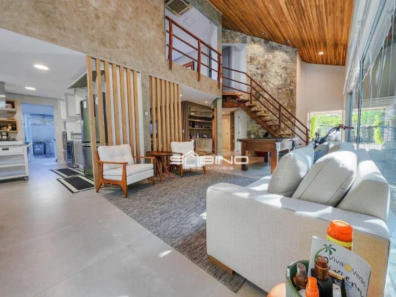 Imagem Casa à venda na Riviera de São Lourenço Bertioga SP , com 6 dormitórios 6 Suítes 400m² de área útil