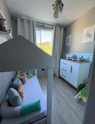 Imagem Apartamento para Venda em São José dos Pinhais, Rio Pequeno, 3 dormitórios, 1 banheiro, 1 vaga