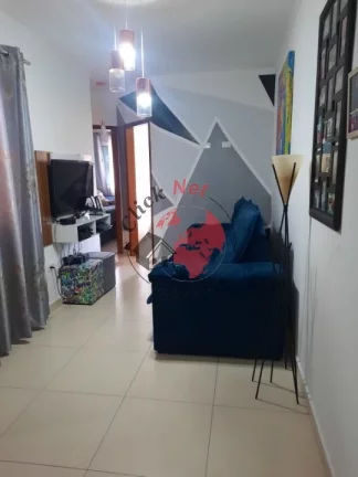 Imagem Cobertura Nova,2 dormitórios ,cozinha gourmet, churrasq, fogão e forno a lenha, quintal,1 vaga ,bairro Vila Scarpelli em Santo André