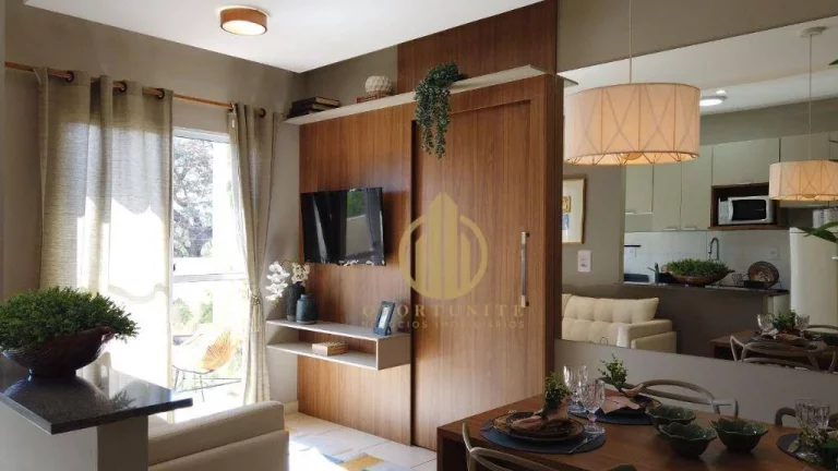 Imagem Apartamento com 2 dormitórios à venda, 59 m² por R$ 250.000,00 - Bonfim Paulista - Ribeirão Preto/SP