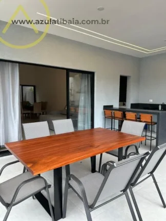 Imagem Casa de campo, térrea, moderna mobiliada à venda em Atibaia