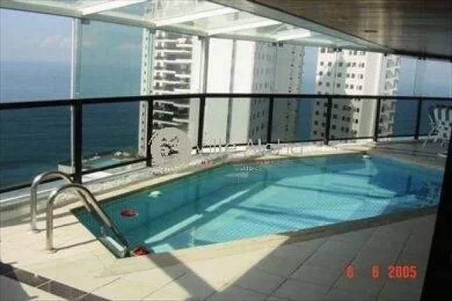 Imagem IPONENTE APARTAMENTO COM VISTA PANORAMICA NA PRAIA MAIS BADALADA DO GUARUJÁ