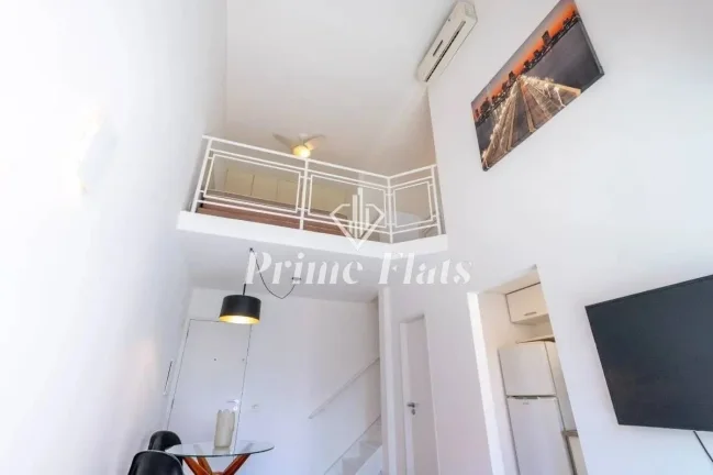 Imagem Flat disponível para locação no The Blue Loft, com 44m², 1 dormitório e 1 vaga de garagem