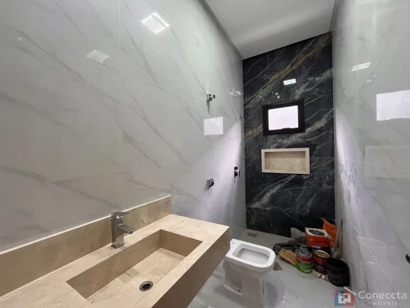 Imagem Casa Alto Padrão à Venda no Afonso Queiroz – 3 Quartos, Suíte com Closet e Acabamento de Luxo