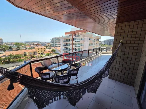 Imagem Apartamento com 2 dormitórios para alugar, 110 m² por R$ 4.100,00/mês - Braga - Cabo Frio/RJ