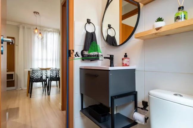 Imagem Apartamento para Venda em Araras, Chácaras Granja São Francisco, 2 dormitórios, 1 banheiro, 1 vaga