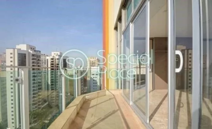 Imagem Amplo apartamento à venda com 4 quartos, sendo 4 suítes, e 7 banheiros no total. Este apartamento ...