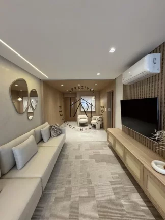 Imagem Apartamento na Planta para Venda em Praia Grande, Canto do Forte, 2 dormitórios, 2 suítes, 3 banheiros, 2 vagas