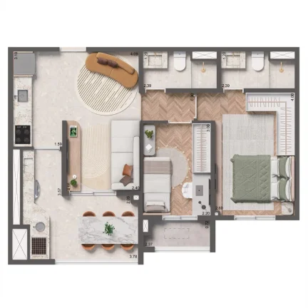 Imagem Living Grand Village Freguesia do Ó