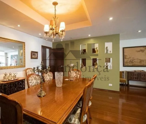 Imagem Apartamento em Higienópolis com 270m², 4 quartos (3 suítes) e 2 vagas.