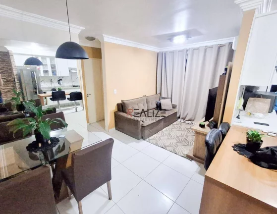 Imagem Apartamento com vista livre e 2 dormitórios à venda, 49 m² por R$ 380.000 - Condomínio Villa das Praças - Indaiatuba/SP