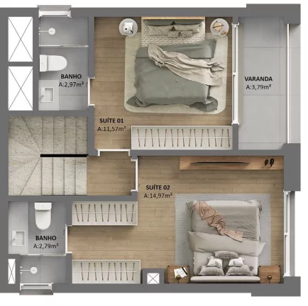 Imagem Apartamento com 2 Quartos à Venda, 122 m² em Rio Branco - Porto Alegre