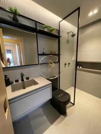 Imagem Apartamento 2 dormitórios ( 1 Suíte), 2 Vagas, Quadria RDC, Aquarius, Sjc.