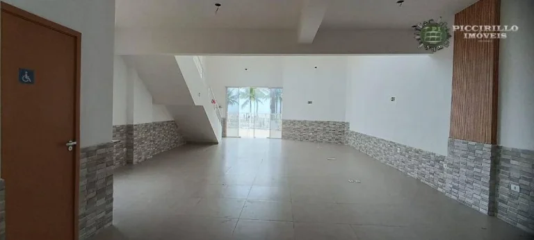 Imagem Loja Frente Mar, 151 m² por R$ 8.000/mês - Caiçara - Praia Grande/SP